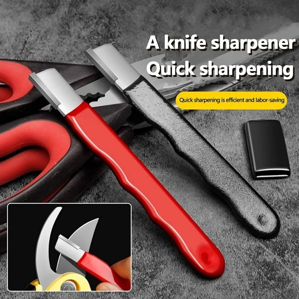 Gardening Tools Basic - مبراة سكاكين معدنية احترافية، مبراة مقصات،