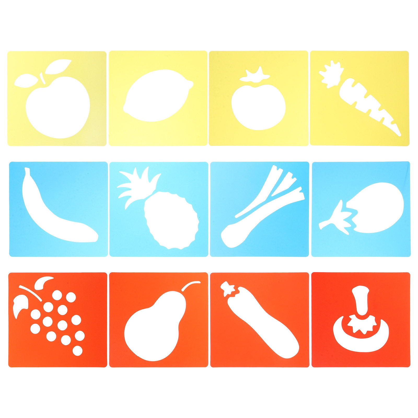 12 قطعة من قوالب الرسم للأطفال - مراجعة Gardening Tools For Toddlers وسعره
