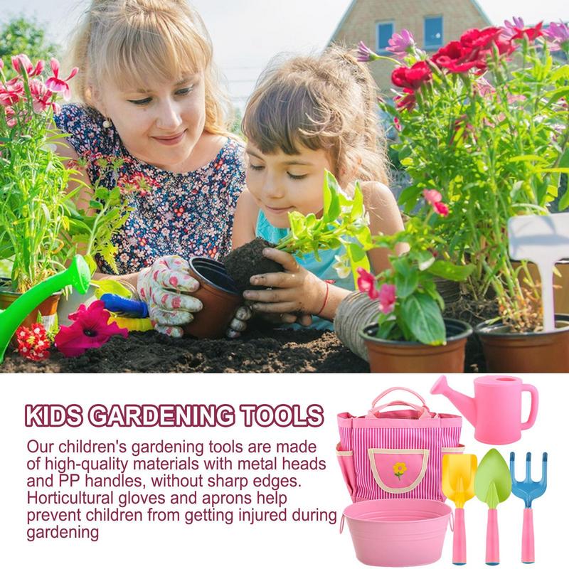 أطفال البستنة أداة مجموعة 6X ا - مراجعة Gardening Tools For Toddlers وسعره