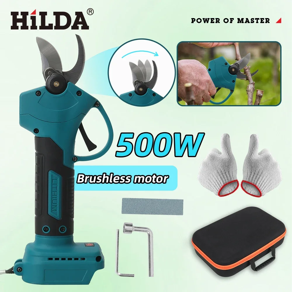 مقص تقليم كهربائي لاسلكي من HI - مراجعة Gardening Tools Basic وسعره