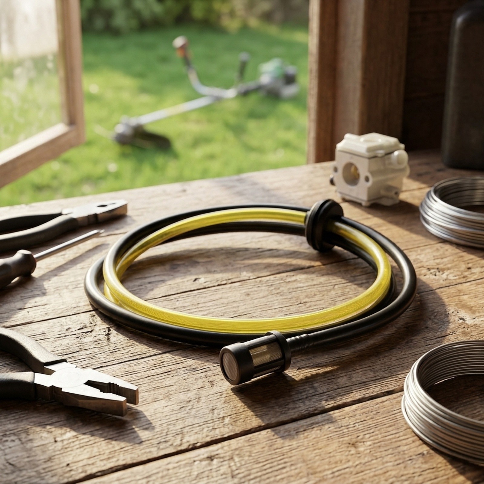 مجموعة خراطيم وفلاتر الوقود ال - مراجعة Gardening Tools Required وسعره