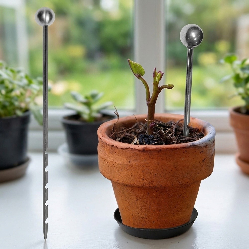 مسبار تربة من الفولاذ المقاوم  - مراجعة Gardening Tools Required وسعره