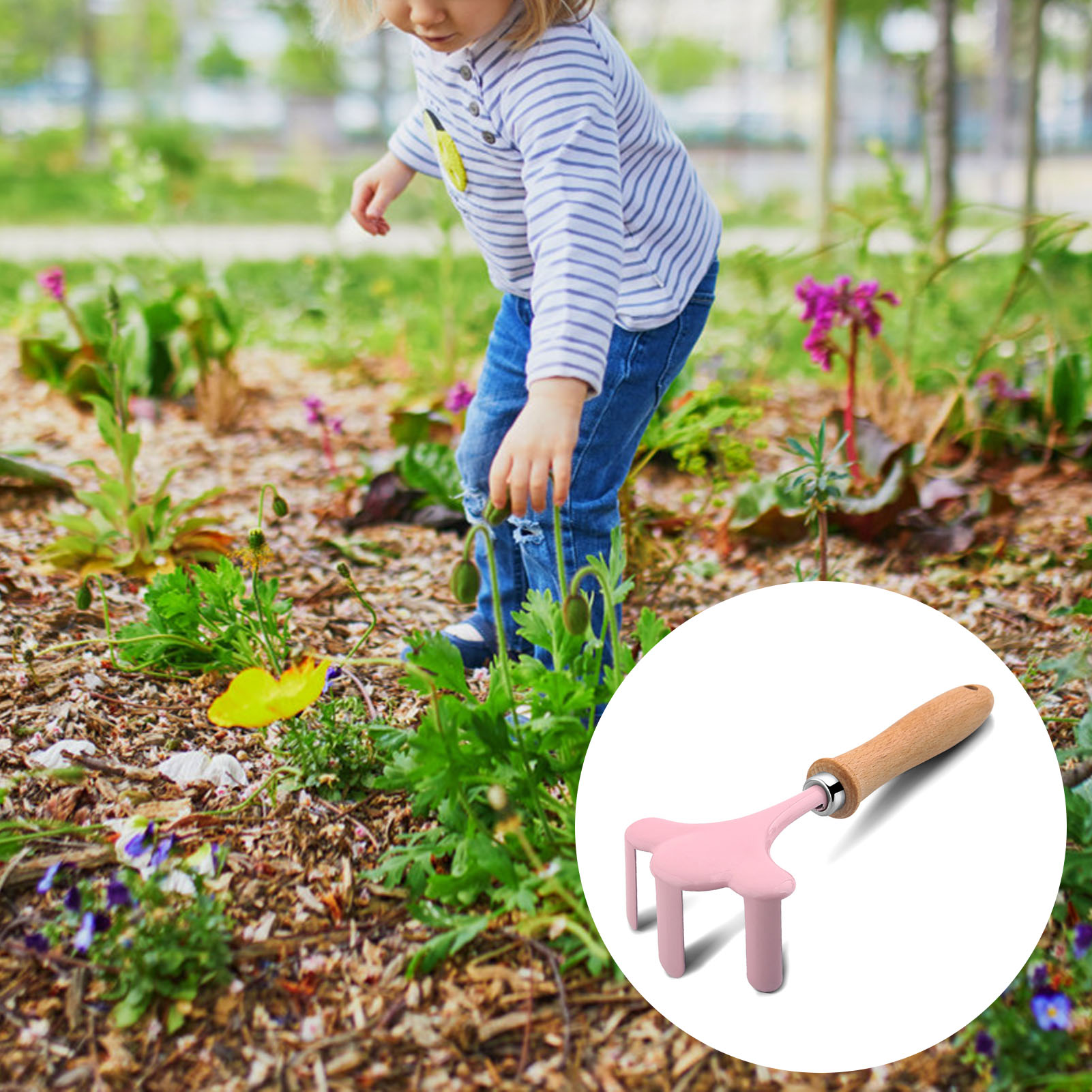 مجموعة أدوات آمنة ملونة للأطفا - مراجعة Gardening Tools For Toddlers وسعره